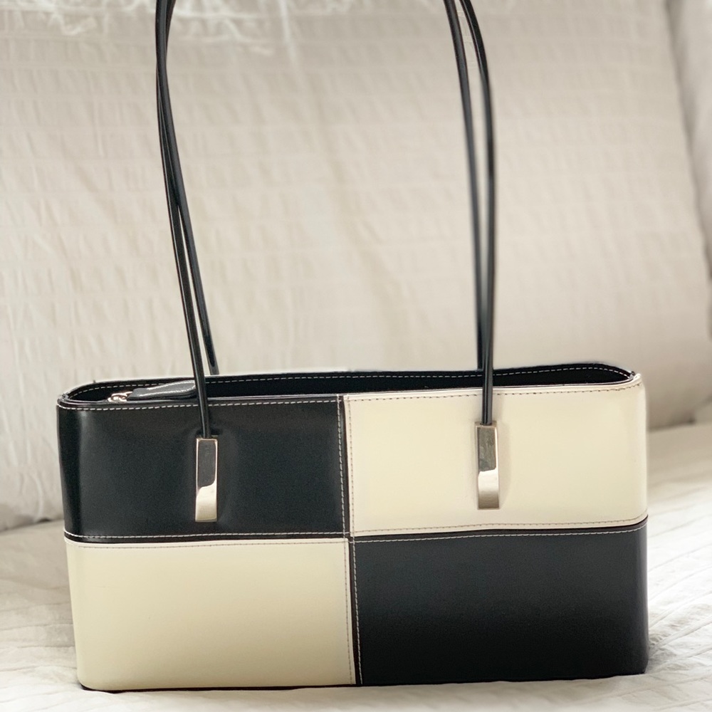 Black & White/Cream Purse